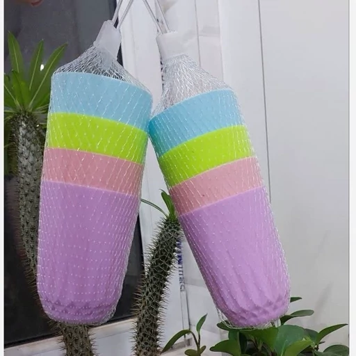 لیوان رنگی 4 عددی به پلاست- فروشگاه میس پارلا