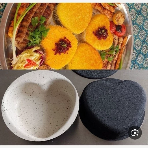 قالب کته گرانیتی در دار طرح قلب- فروشگاه میس پارلا