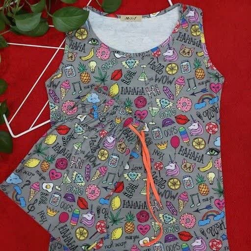 ست تاپ و شلوارک- فروشگاه میس پارلا