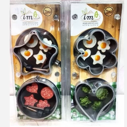 قالب کوکو کتلت تخم مرغ 4 عددی چدن- فروشگاه میس پارلا
