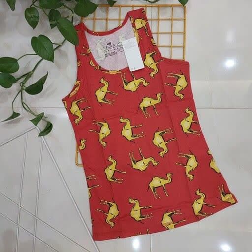 تاپ نخ پنبه طرح دار محصول بنگلادش اچ اند ام- فروشگاه میس پارلا