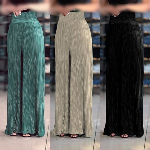 دامن شلواری پلیسه جناغی دامن- فروشگاه میس پارلا