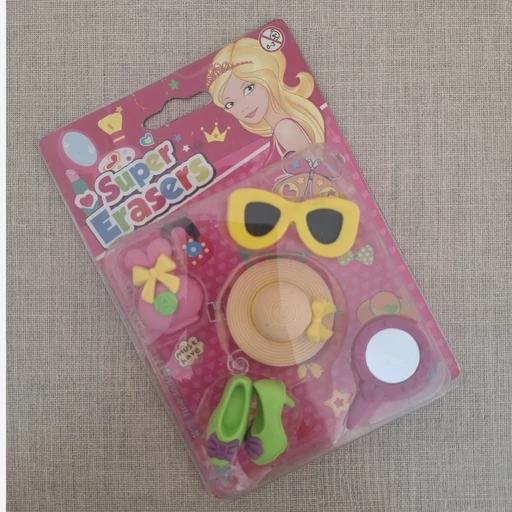 پاک کن فانتزی طرح باربی Super Erasers- فروشگاه میس پارلا
