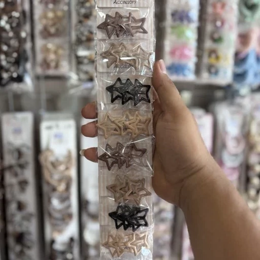 گیره سر تق تقی ستاره ای سنجاق سر سنجاق سر تق تقی 3 عددی- فروشگاه میس پارلا