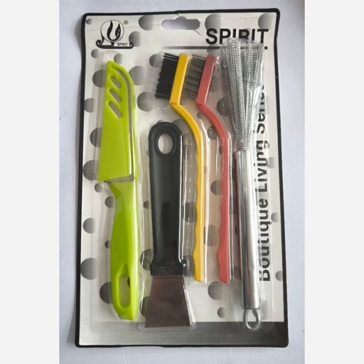 پک فرچه، کاردک و چاقو 5 تکه وکیوم- فروشگاه میس پارلا