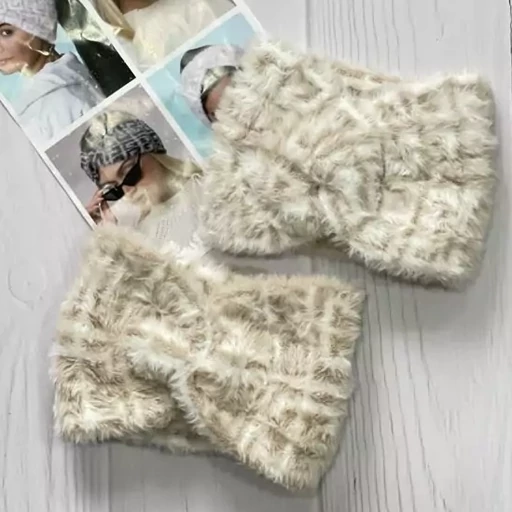 هد بند گره ای خز فندی- فروشگاه میس پارلا